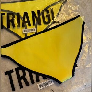 Triangl Las Vegas Lights Bottom Neon Neoprene Bikini – see pics
